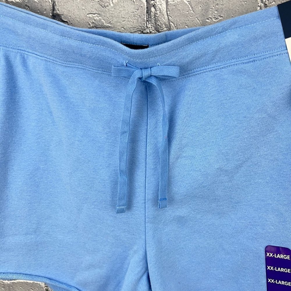 Gap Logo Womens Blue Pocket Sweat Shorts Size XXL - Picture 7 of 9